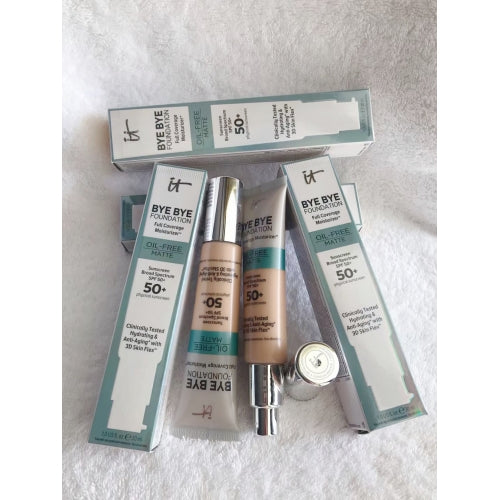 It Cosmetics Bye Bye Foundation Oil-Free Matte Full Coverage Moisturizer™ with SPF 50+