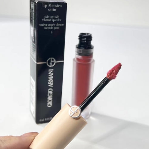 Giorgio Armani lip Maestro satin skin-on-skin vibrant lip color